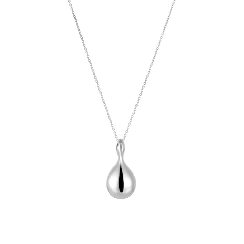 Dewdrop Silver Necklace 露珠純銀項鍊 水滴 露滴造型設計項鍊