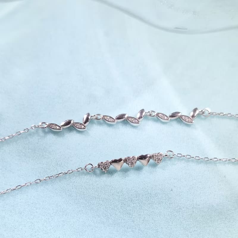 【比法一生】簡約風時尚手鍊  925手工銀飾