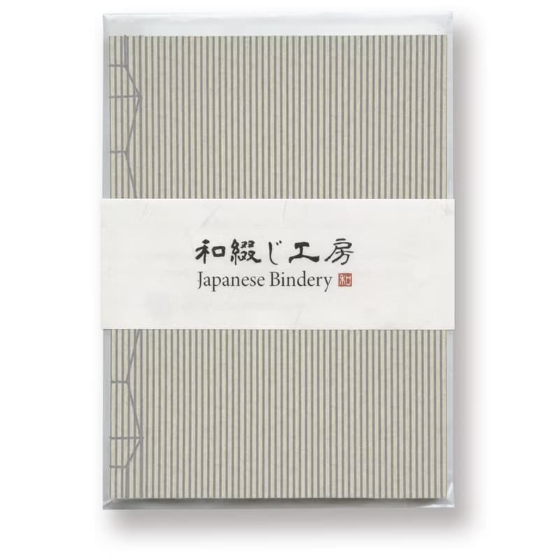 日本裝訂筆記本　手工製作　友禪日本紙　公平貿易紙