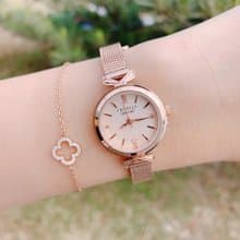 幸運四葉草鋯石手鏈