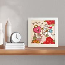 【招財貓】Mittsu Kumi 原創作品-卡紙框裝裱、藝術微噴畫