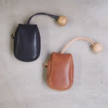 日本職人手作好物 原木X牛皮鑰匙包Made in Japan by Teha'amana