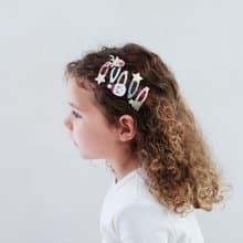 英國Mimi & Lula_AW25_Xmas聖誕老公公與麋鹿滴答夾5入