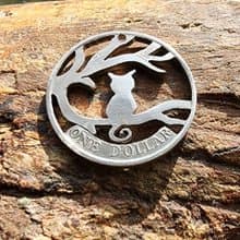 貓主子coin art(頸鏈/匙扣)