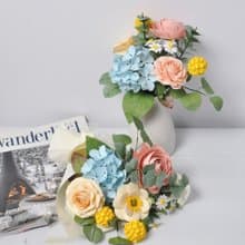 Youthful Blossom - Paper Flowers Bunch In Craft Box
