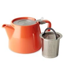 【節日送禮】美國FORLIFE樹樁茶壺-紅蘿蔔橘