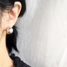 K14gf Swarovski Pearl Stud Earrings