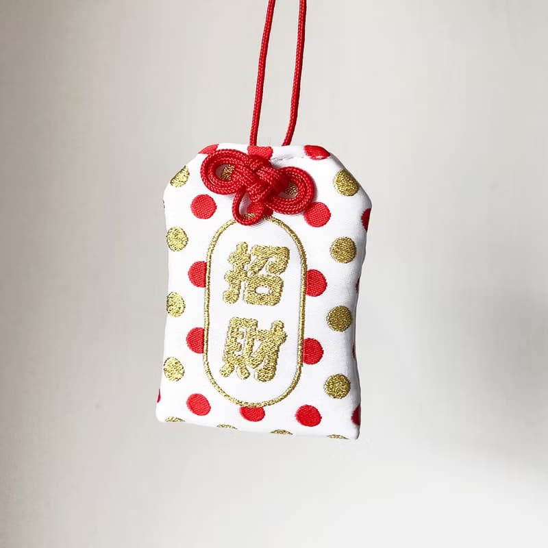 cheeky cheeky 厚面子 達摩 招財貓 御守 中指 招財  刺繡 新年