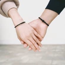 | Black細款 | 訂製 x 不鏽鋼 x 蠟線 x 手環 x 手鍊 x 好做作