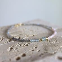 十月誕生石 蛋白石 磷灰石 手鍊 - 新篇章 -