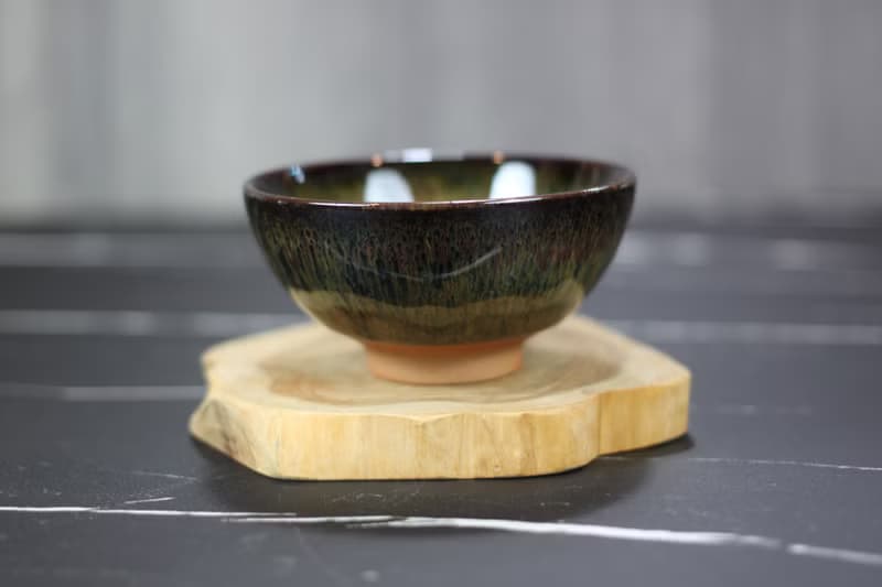 【送禮好物】秋林 天目釉 圓滿茶杯 鶯歌陶藝名家葉敏祥作品