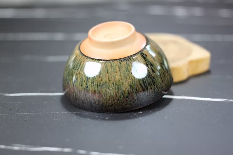 【送禮好物】秋林 天目釉 圓滿茶杯 鶯歌陶藝名家葉敏祥作品