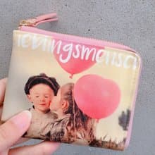 【L型短夾】小情侶 L型拉鍊短夾 輕薄 零錢包 皮包 錢包