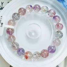 精品透閃溫柔仙女系彩超七9.7-10mm27.36g三輪骨幹黃超七紫粉