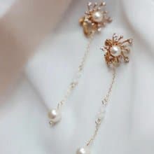 讚美 - 手工珍珠耳環 飾品 禮物