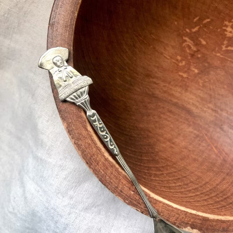 Vintage荷蘭製紀念湯匙 鹿特丹IJsselmonde 鍍銀茶匙/小湯匙