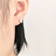 │簡約│泡泡先生 • 輕耳飾 • 純銀耳環