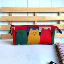 貓咪三層筆袋 生日 開學 畢業 交換禮物
