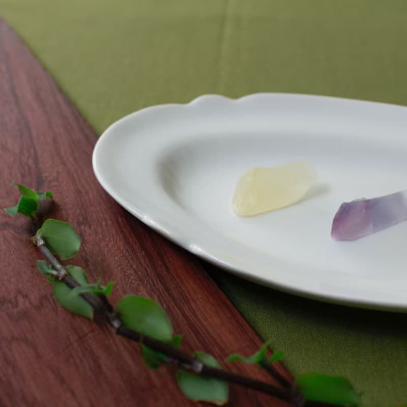 【日常瓷器】橢圓花邊瓷盤/點心盤-平底