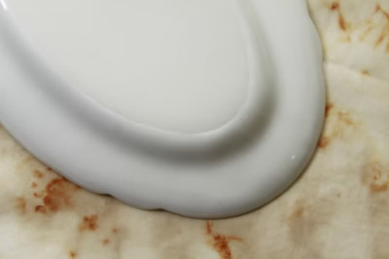 【日常瓷器】橢圓花邊瓷盤/點心盤-平底