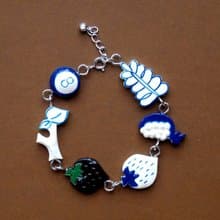 ブルーフルーツブレスレット