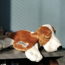 Hush Puppies 12吋 熟睡巴吉度玩偶