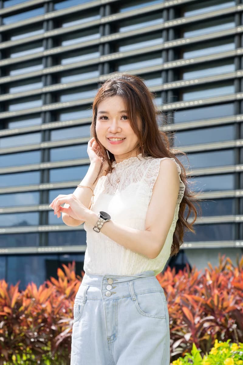 小雛菊牛皮橄欖綠蘋果錶帶Apple Watch 4/5/6/7/8/9/10/SE/Ultra