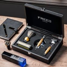 【一周年紀念款】五刀式刮鬍刀豪華禮盒四件組 - 阿波羅