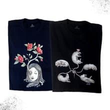 Unique Comfort with style t-shirt, Original design inspired from horror tales