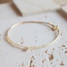 手鍊 金髮晶 - 慵懶 -