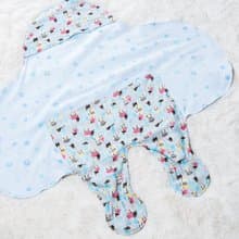 滑翔翼包巾-動物12-紗vs藍色熊熊  包巾 彌月 收涎 嬰兒 新生兒