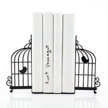 Metal Bookends -Birdcage- Unique book holders // FREE SHIPPING WORLDWIDE //