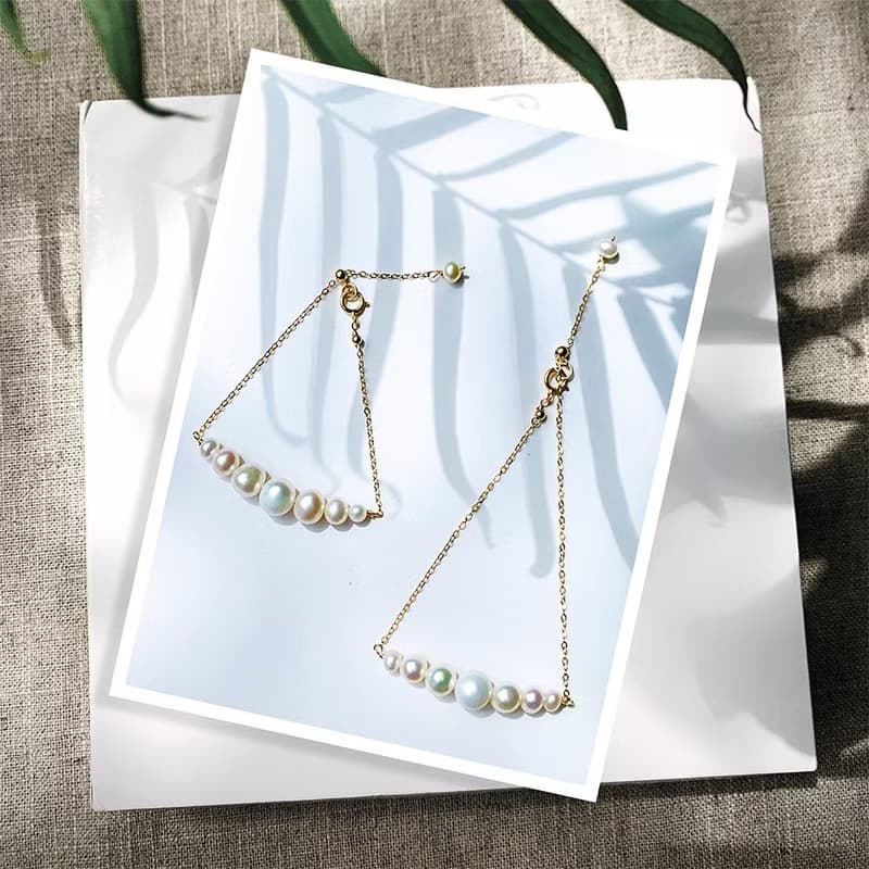 ENDRO ACC【Mommy &amp; Girl】系列 l 微笑珍珠手鍊