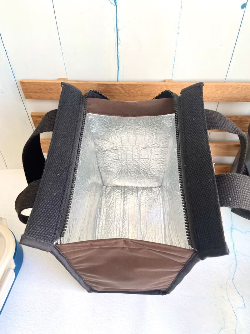 躲貓貓-黃黑貓保溫收納袋 日本棉布 生日 聖誕 新年 禮物