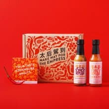 【端午送禮】無油低卡沾醬 - 火辣兩瓶辣醬組 (百香芥末、鬼椒馬)