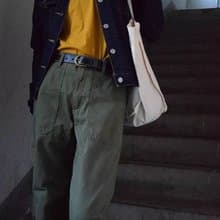 手工復古女士港風牛仔百搭簡約褲帶皮帶