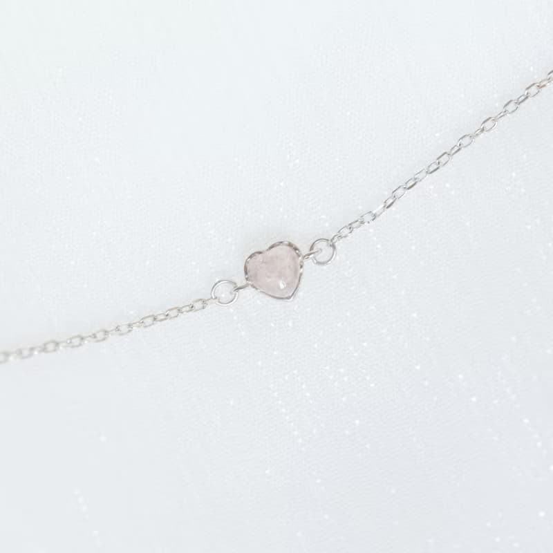 草莓晶925純銀融心melting heart手鍊