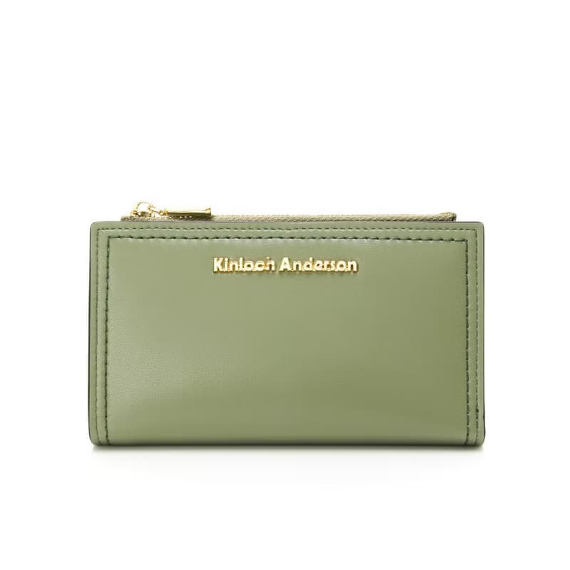 【Kinloch Anderson】Carol 經典壓釦式中夾-橄欖綠