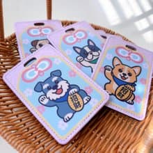 櫻花招財貓 卡套/ 行李牌 /可愛守護 財運滿滿  (現貨)