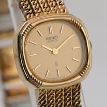 SEIKO 女性用腕時計 クォーツ 2320-5200 GOLD 1983年  手錶 古董錶 復古手錶