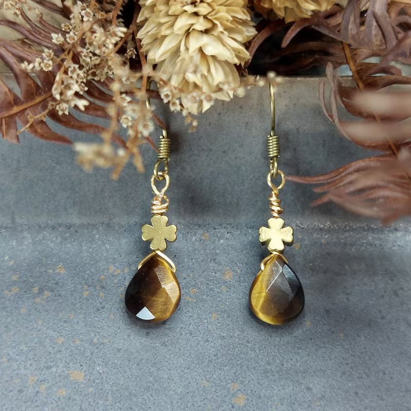 黃金武士耳飾 | 黃虎眼 |