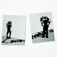 ( 背影 ) Li-good - 防水貼紙、行李箱貼紙 NO.43