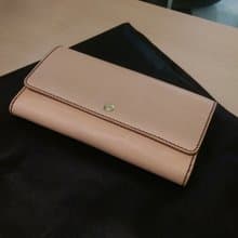 純手工製作手工染色皮革長夾附零錢包免費印字