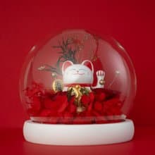 吉利花園招財貓