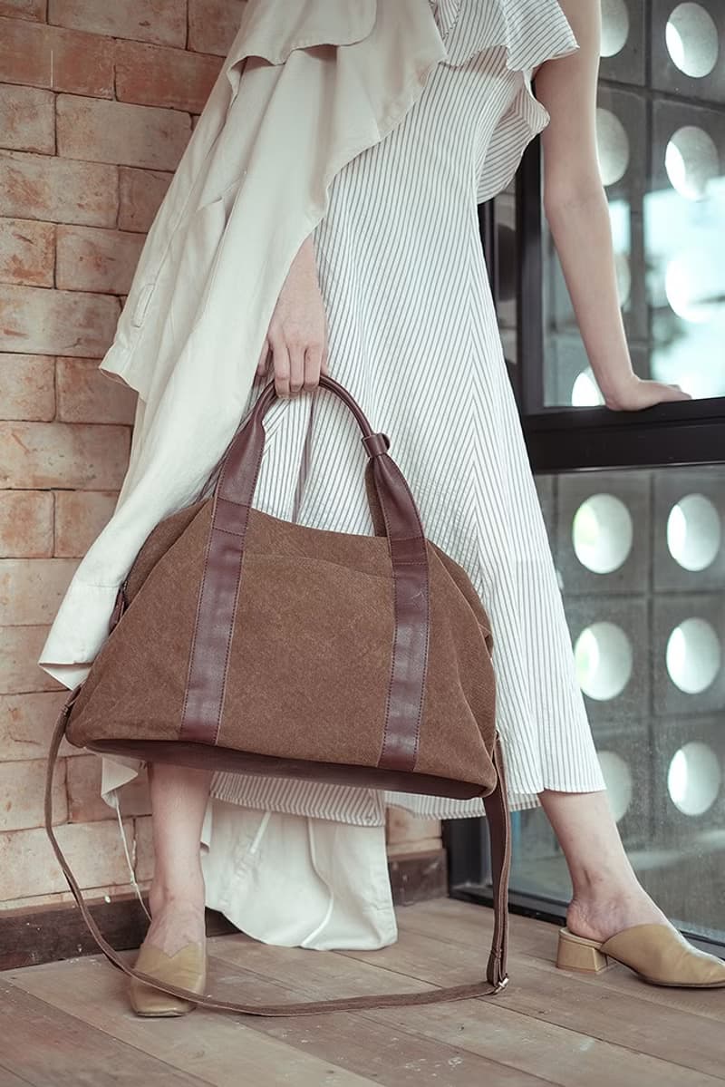 Stonewashed Canvas Weekend Duffel Bag