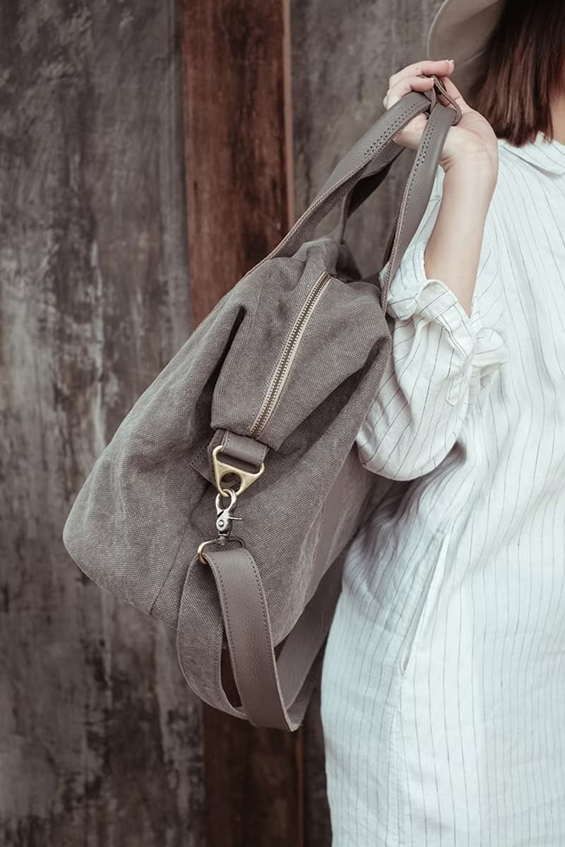 Stonewashed Canvas Weekend Duffel Bag
