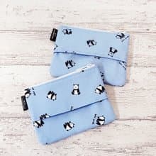 bebe panda Pocket Tissue Case Coin Purse Wallet Cute Kawaii Gift Present Japan