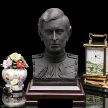 英國製Wedgwood 查爾斯王儲1981年陶瓷玄武岩限量雕像雕塑