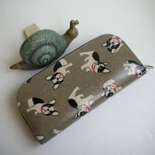 法鬥萌犬防水布-長夾/皮夾/零錢包/禮物