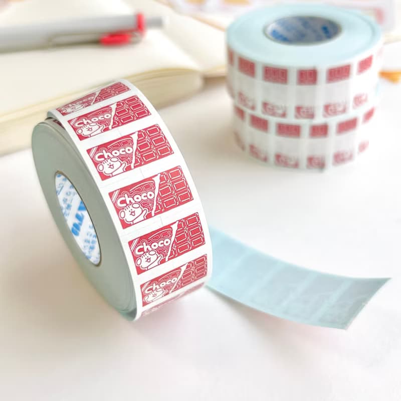 ラベラーシール  チョコレートな犬